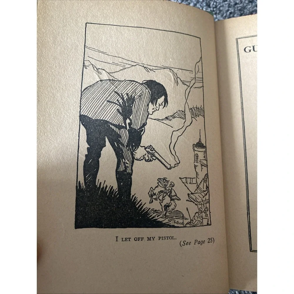 Vintage Pre-1944 Hardback Copy of Gulliver's Travels by Johnathan Swift Classic